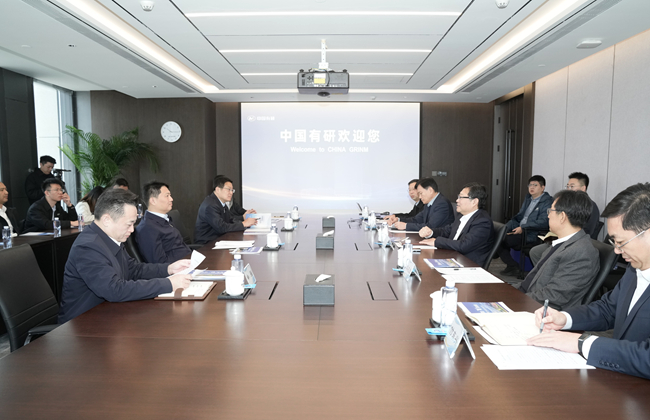 泰州市委书记姜冬冬一行到访中国有研